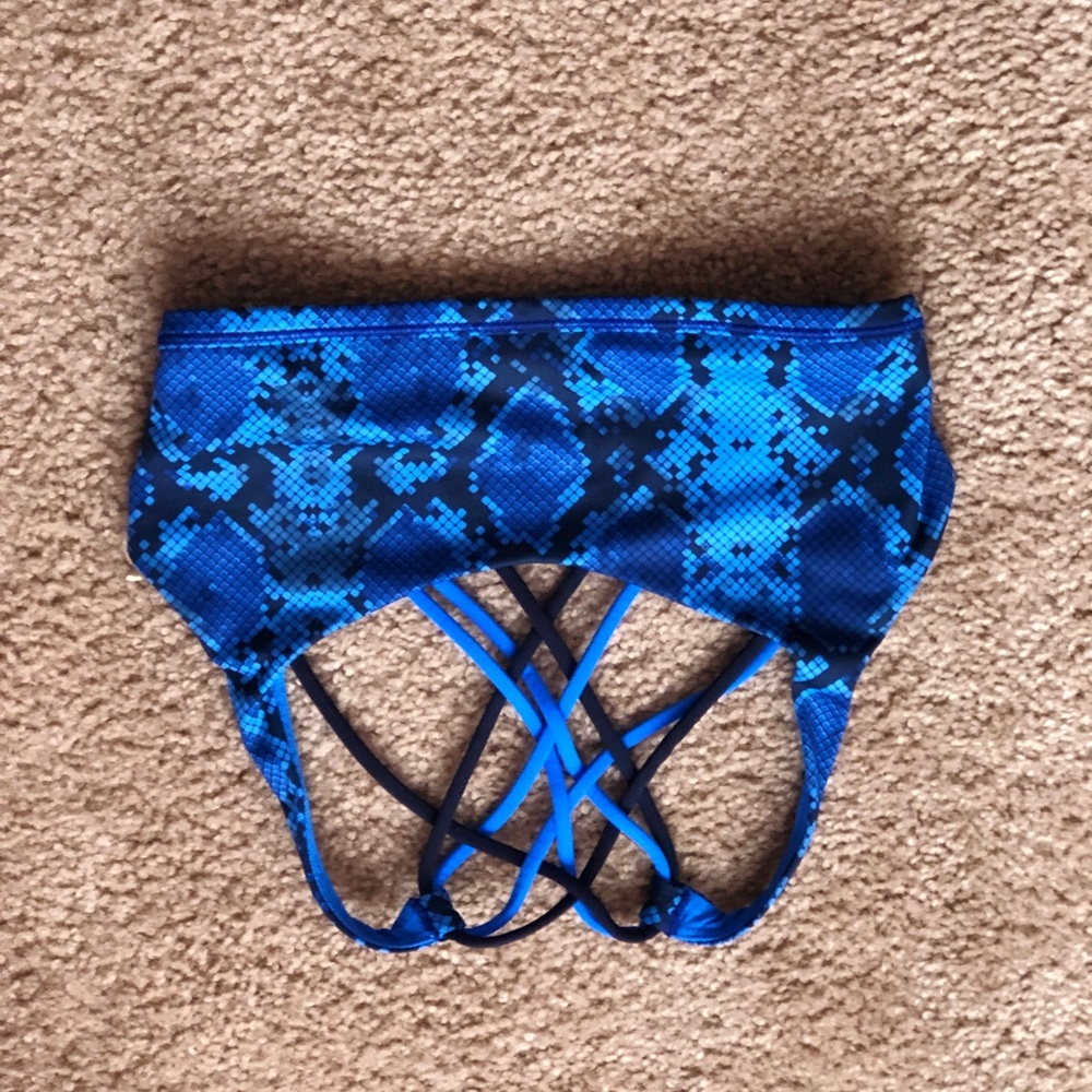 Blue Lululemon Sports Bra
